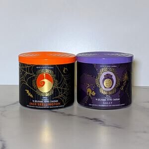 Bath & Body Works The Nightmare Before Christmas Jack & Sally Candles Disney NEW